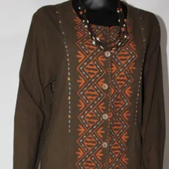Vintage, Pre-Owned, Import Midi Jacket or Dress, - Picture 1 of 7